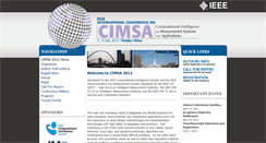 Desktop Screenshot of cimsa2012.ieee-ims.org