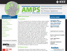 Tablet Screenshot of amps.ieee-ims.org