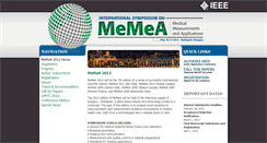Desktop Screenshot of memea2012.ieee-ims.org